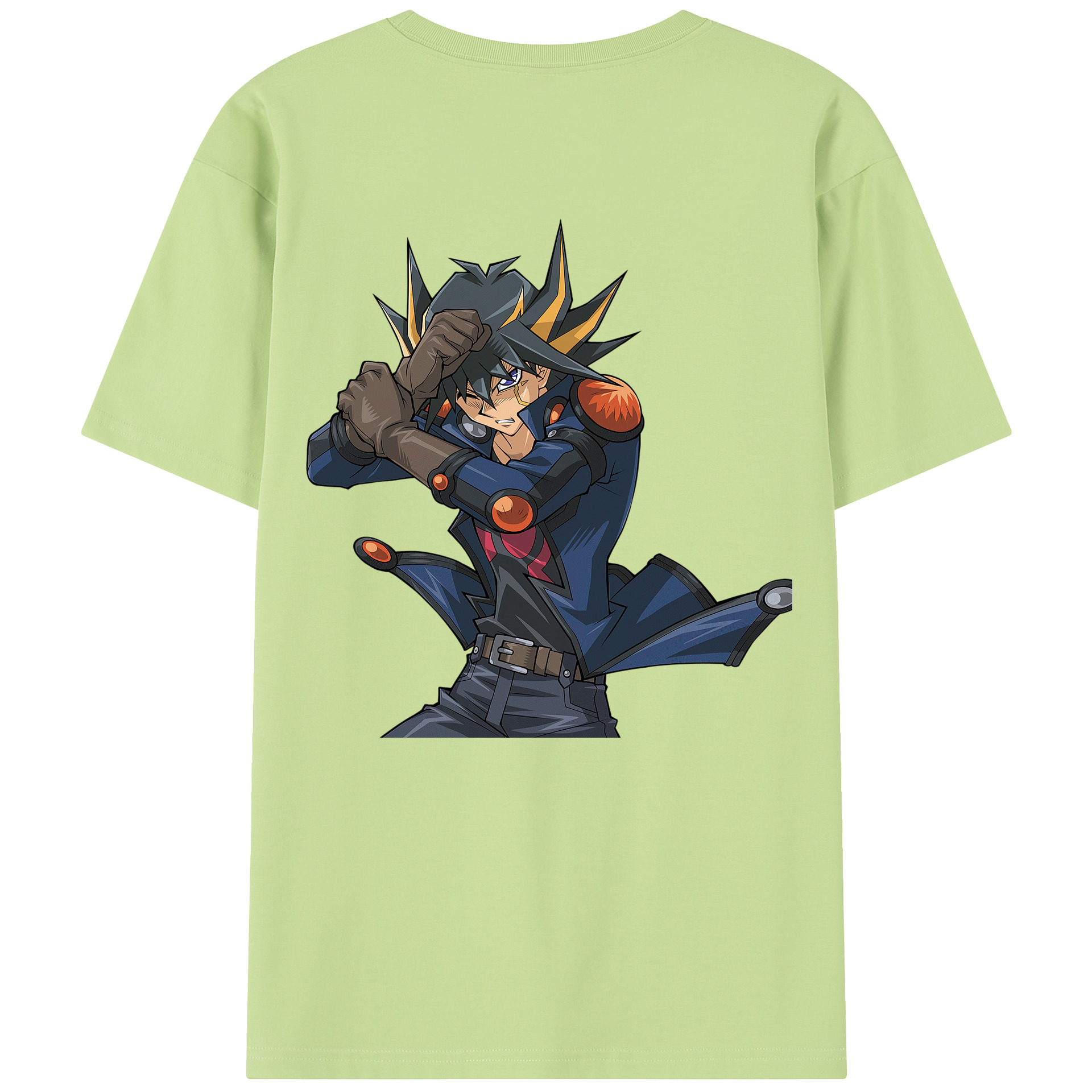 （画像用） 遊☆戯☆王 Yu-Gi-Oh! 綿100％半袖Tシャツ（背面プリント）
